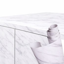 Folia rolka samoprzylepna okleina tapeta biały marmur - jazz 1,22x50m
