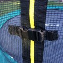Siatka ochronna zewnętrzna na trampolinę 10 ft 8 słupków 305 cm
